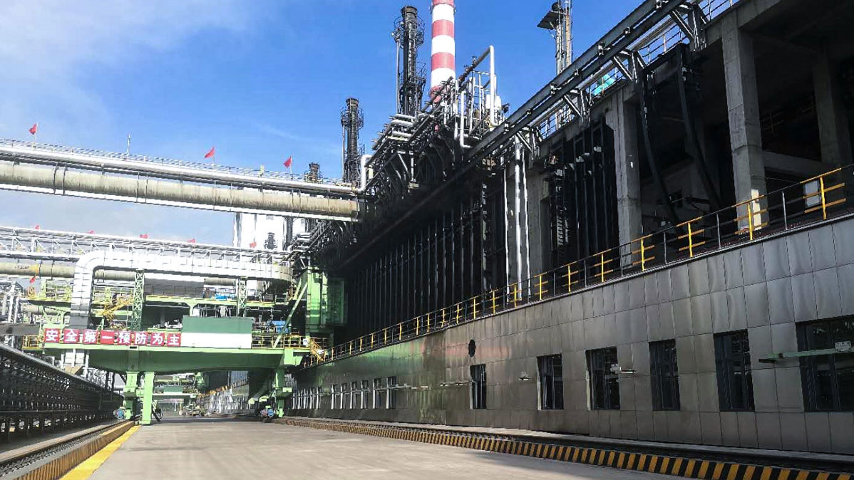 宏升机械公司为山东恒信高科能源有限公司制作焦炉护炉设备